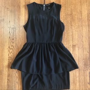 H&M Peplum Mini Dress Never worn